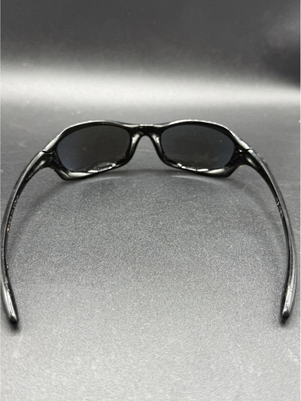 Oakley XS Fives Polished Black/Blue Iridium Lenses